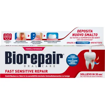 zubní pasta Zubní pasta BIOREPAIR DENTIF 75 FAST SENSITIVE REPAIR