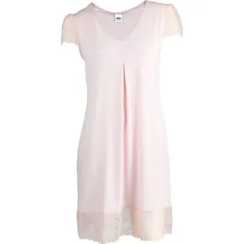 Dámská móda Pleas Dámská noční košile jemná růžová 2XL (183923-523-046)