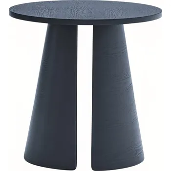 Toaletní stolek Modrý kulatý odkládací stolek Teulat Cep 50 cm