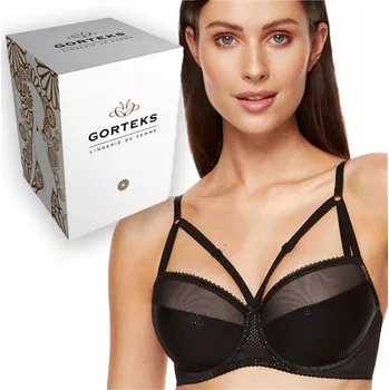 Podprsenka Gorteks vyztužená podprsenka černá velikost 90B