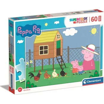 PUZZLE 60 MAXI prasátko Pepa PIG CLEMENTONI 26590