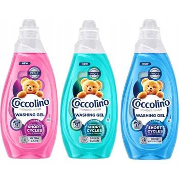 Prací gel Coccolino Wonder Wash Sada všech druhů 3 x Gel na praní 1480 ml