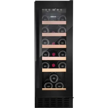 Lednice Chladnička na víno AMICA WCF1V30B19.1 LED osvětlení, 19 lahví