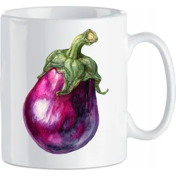 Keramický hrnek Lilek Módní potisk Dárek Zelenina