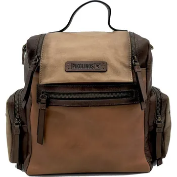 Dámský kožený batoh Pikolinos Wha-735 hnědá Barva: hnědá, Velikost: 0