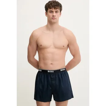 Boxerky Bavlněné boxerky BOSS 2P Boxer Shorts EW 2-pack 50545913 modrá 05X, vel. L