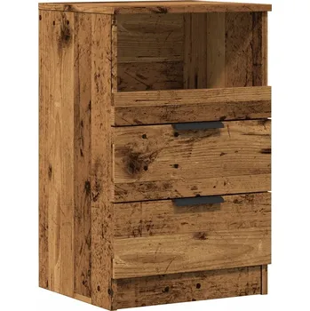 Noční stolek Elegantní noční stolek, staré dřevo, 40 x 36 x 65 cm