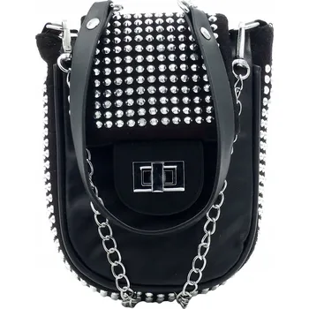 Kabelka Cambell ledvinka/kabelka přes rameno stříbrná