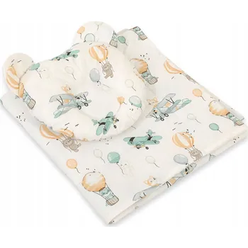 Povlečení PEŘINKA S VÝPLNÍ A PROFILOVANÝ POLŠTÁŘ MEDVÍDEK