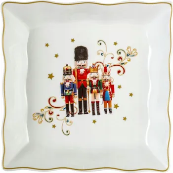 Vánoční dekorace Magnoble, vánoční etažér LOUSKÁČEK NA OŘECHY