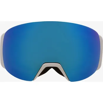 Lyžařské brýle Red Bull Spect Jon - bílé/kouřové se zrcadlově modrým sklem