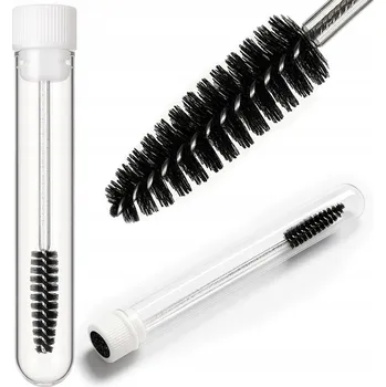 Spirálový kartáček na ŘASY OBOČÍ pro make-up v tubě 1 kus ČERNÝ
