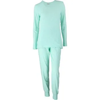 Pleas Dámské pyžamo dlouhé mentol XL (184128-708-044)