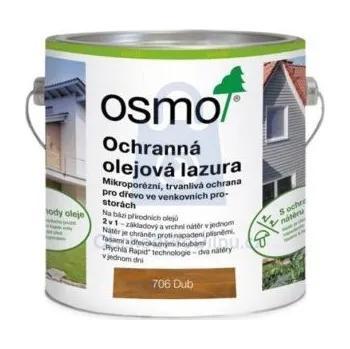 Olej na dřevo Olejová lazura ochranná, Dub 706, OSMO 5 ml, balení 1 ks