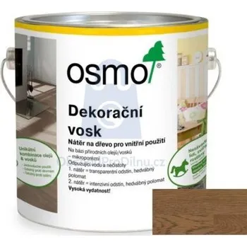 barva a nátěr na dřevo Vosk dekorační transparentní Dub Antik 3168, OSMO 5 ml, balení 1 ks