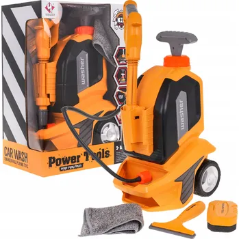 Vysokotlaký čistič Tlaková myčka s funkcí vody pro děti 3+ Čistící sada + stěrka + hadřík + ho