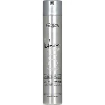 Stylingový přípravek Loreal Infinium Pure Strong Bezvonný silný lak na vlasy 300 ml
