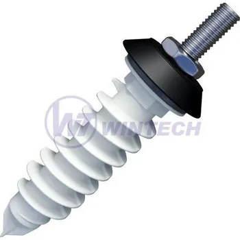 WINTECH Hmoždinka do izolace s krytkou RAL 9005 černá Balení: 1 ks NT000O40095I