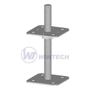 Stavebniny Patka dř. pilíře BV/P 14-01 330x110x110, M24, ZB m, 1 ks TFAAA00330BV