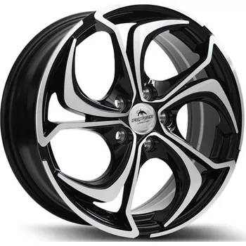 Alu kolo FORZZA WHEELS Alu Kola Forzza Aktia 6.5x16 5x114.3 ET40 Black Face Machined 67.1