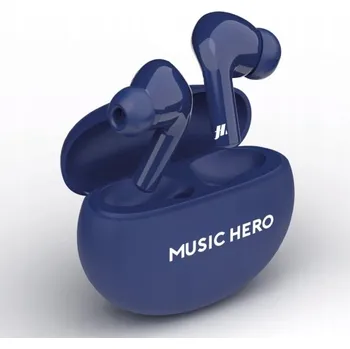 Sluchátka Bezdrátová sluchátka Music Hero TWS X-BEAT Do uší Bluetooth Modrá