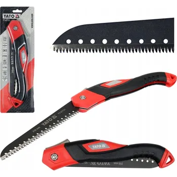 Ruční pilka YATO PILA NA VĚTVE RUČNÍ PŘÍMOČARÁ PILKA 210mm SKLÁDACÍ