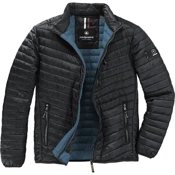 Pánská větrovka Pánská velká celoroční lehká bunda Redpoint Walker černá (10XL)