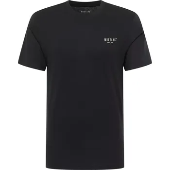 Pánské tričko Velké pánské tričko s krátkým rukávem s nápisem Mustang 1016857-4188 černé (5XL)