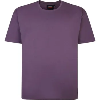 Pánské velké jednobarevné tričko Espionage T015 fialová (5XL)