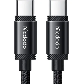 Mcdodo - datový kabel (CA-3680) - USB-C na USB-C, rychlonabíjení, 5A, 240W, 1,2m - černý