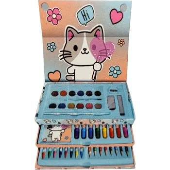 Výtvarná sada Výtvarná sada V KUFŘÍKU 42 dílů - KOČKY