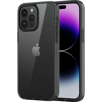 Pouzdro na mobilní telefon Zadní kryt Rock Crystal Shield Series pro iPhone 14 Pro clear-black