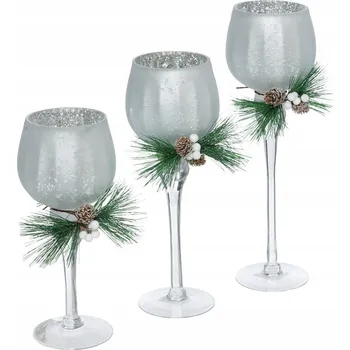 Svícen Svícen sklo Atmosphera 40 cm