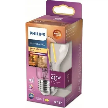 Žárovka Philips 8719514323759 LED žárovka 3,4 W E27 stmívatelná