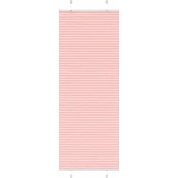 Prostěradlo Plisovaná roleta 80x200 cm růžová, 100% polyester, montáž na stěnu nebo b