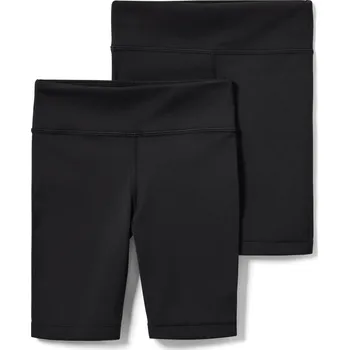 Chlapecké kraťasy 674868 - Tchibo - Dětské sportovní šortky 2 ks - pro dívky - vel. 158/164 - barva: černá