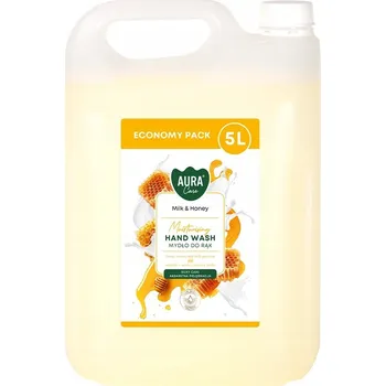 Mýdlo Tekuté mýdlo BISPOL Aura Care 5L MLÉKO A MED