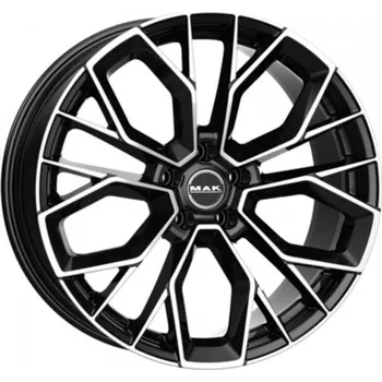 Alu kolo MAK Alu kola Mak Stilo-D 11.5X22 5X120 ET48 Black Mirror 63.4