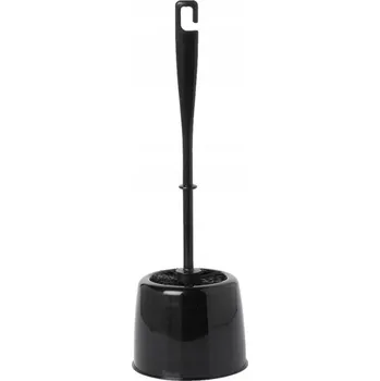 WC štětka Černý WC kartáč na čištění toalety