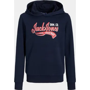 Chlapecká mikina Jack&Jones Junior dětská mikina syntetická modrá velikost 122