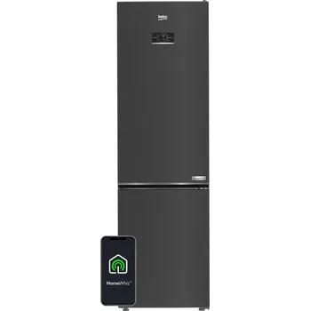 Lednice Chladnička BEKO B5RCNA406HXBR2 No Frost, 203,5 cm, Tmavý Inox