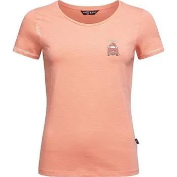 Dámská móda Chillaz Gandia E-Ciao triko kr. rukáv, lososová, M (38)