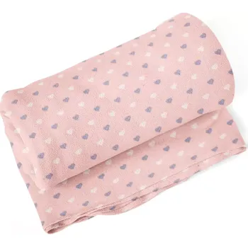 deka Sablio Deka Srdíčka na růžové - 150x120 cm