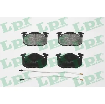 Brzdová destička Sada brzdových destiček, kotoučová brzda LPR 05P231