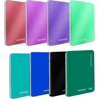 Spirálový sešit "i-Note", 18,5x24, čtverečkovaný, 90 listů, růžová, MITAMA 62282-90194