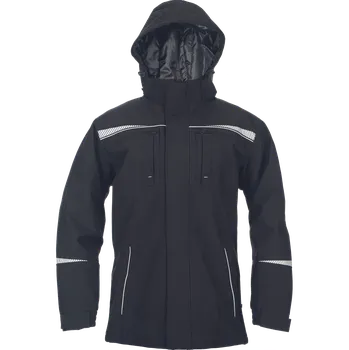 pracovní bunda CERVA EMERTON stretch bunda zimní černá XL