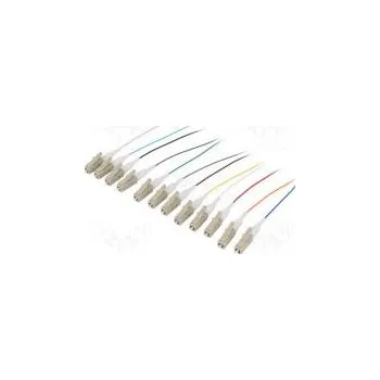 Síťový kabel Světlovodný pigtail OM2 LC/UPC 2m LSZH Světlovod 9/125um