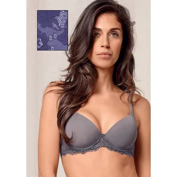 Dámská móda Dámská podprsenka Lormar Mousse Pizzo Švestková 85 C