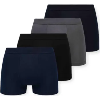 Boxerky Pánské boxerky MPV80475 (MIX BAREV) 4 kusy - L