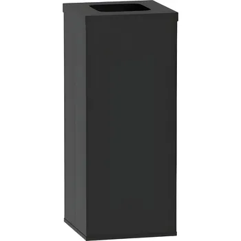 Odpadkový koš B2B Partner Koš na tříděný odpad 70 L, úchyt na pytel, černý/černý